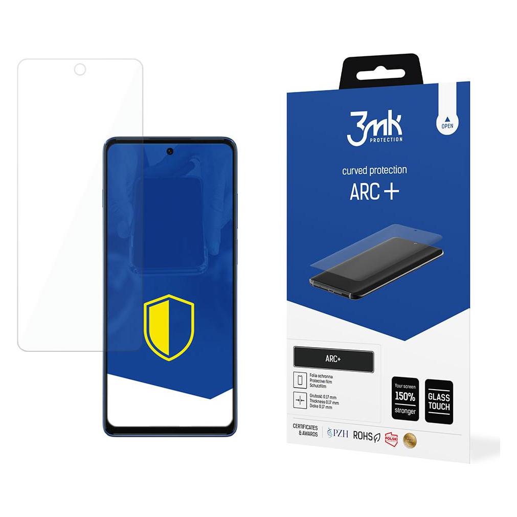 3MK Folia ARC+ Motorola Moto G200 5G Fullscreen Folia (1 Stk., Motorola Moto G200 5G) (3mk ARC+(822))
