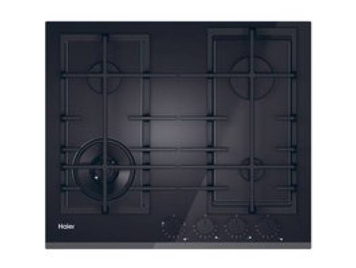 Table de Cuisson à Gaz Haier Série I-Move 4 4 Zones 9650W Noire - HAVG6BF4TBPB