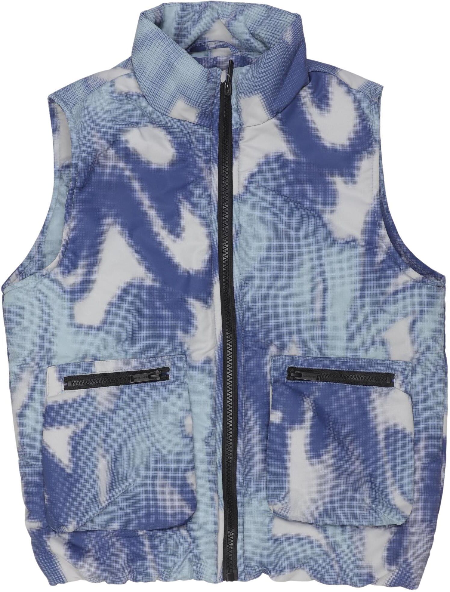 Reserved Jungen Jacke oder Mantel, Hellblau, Gr. EU 122/128, Synthetik - Second Hand