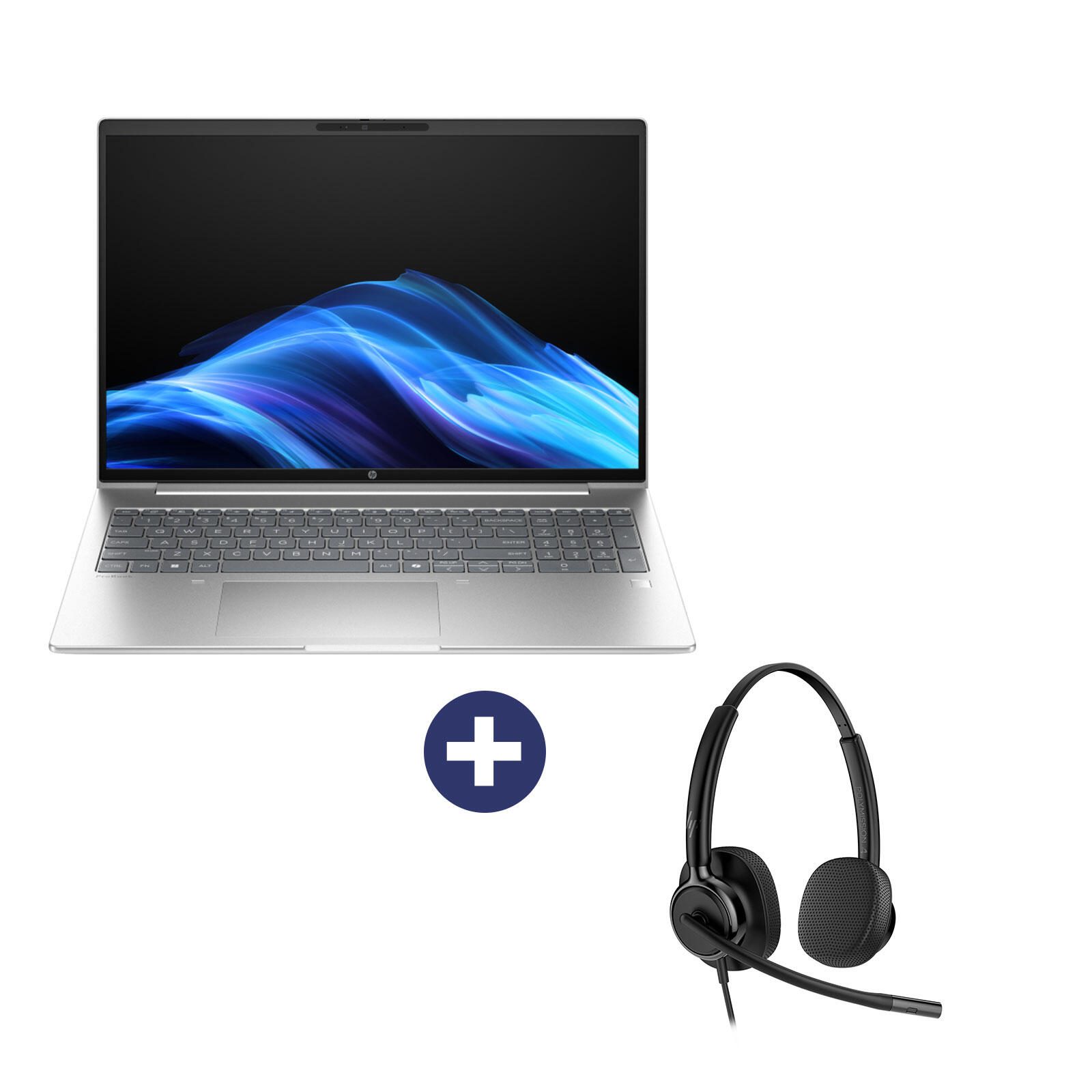HP Inc. HP ProBook 4 G1a AMD Ryzen™ 5 230 (C07P4ES#ABD) inklusive HP Poly Mission 425 Stereo-USB-Headset (C01B6A6#AC3) C07P4ES#ABD_C01B6A6#AC3