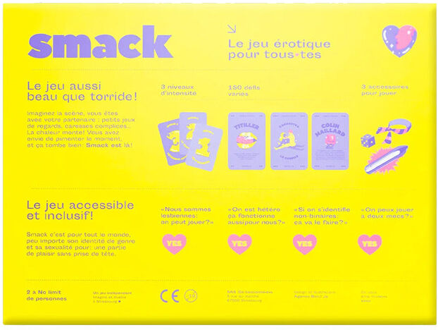 Deboutonnees Smack Original - le jeu érotique