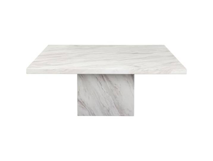 Kare Design Artistico Salontafel, 100 x 100 cm, wit