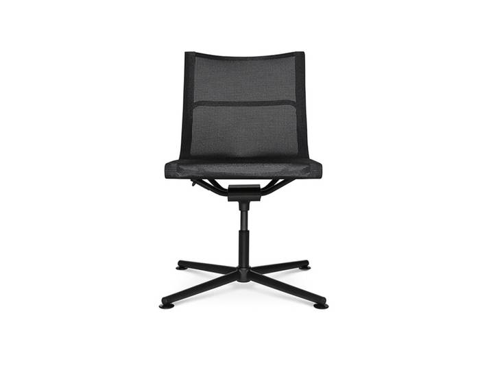 Besucherstuhl D1 Office Wagner grau, Designer Stefan Diez, 77x83–93x77 cm