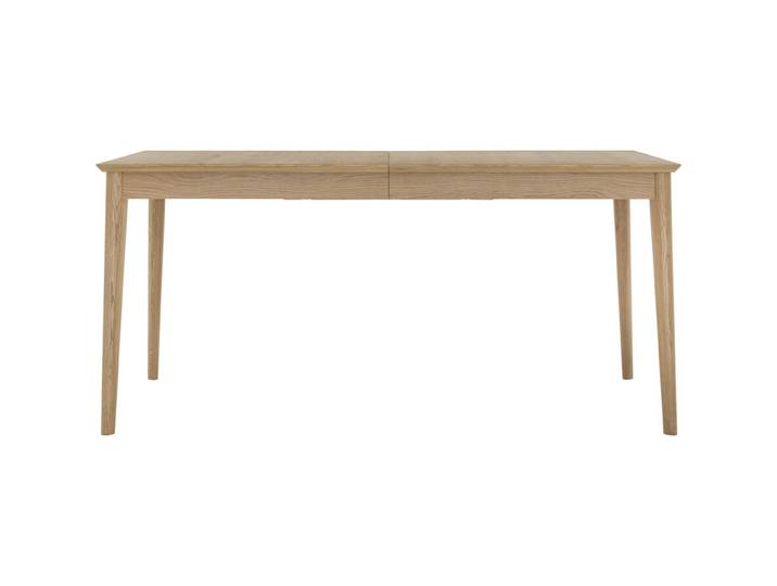 Tisch Sancho MDF, Eiche white wash Massivholz B 80 T 160 cm
