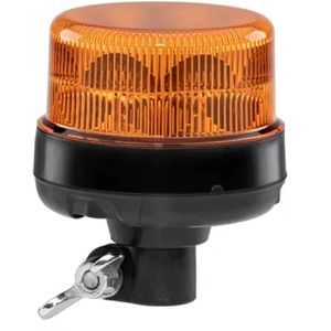 Hella Warnleuchte 2XD 066 146-011, orange, 360° LED, mit 12 / 24 V, anschraubbar, ECE R65, Rundumkennleuchte