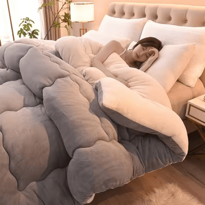 Inspire Curations Double Sided Lamb Fleece Winter Blanket 200x230cm