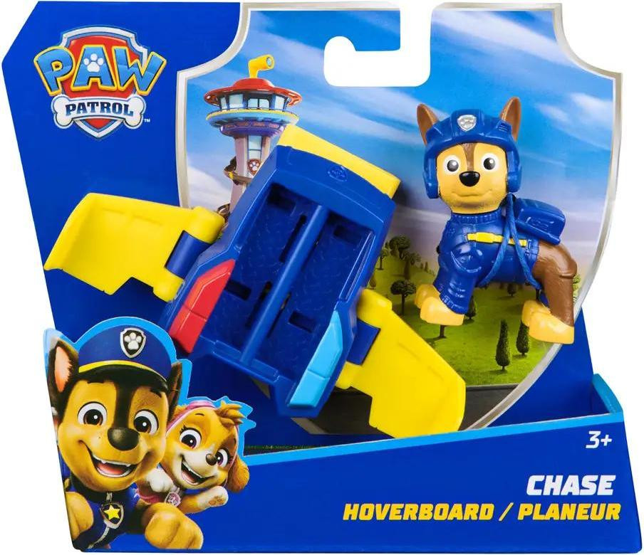 Paw Patrol Chase figuur met hovercraft