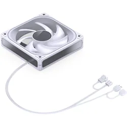 Jonsbo ZA-120 Lüfter, PWM, ARGB - 120mm, weiss (120 mm), PC Lüfter, Weiss