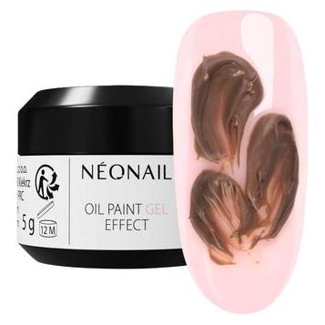 Neonail Nonail Oil Paint Gel Effect Brown Timeless Texture 3D Sculpture (Kunstnägel, Brown) (62736463)