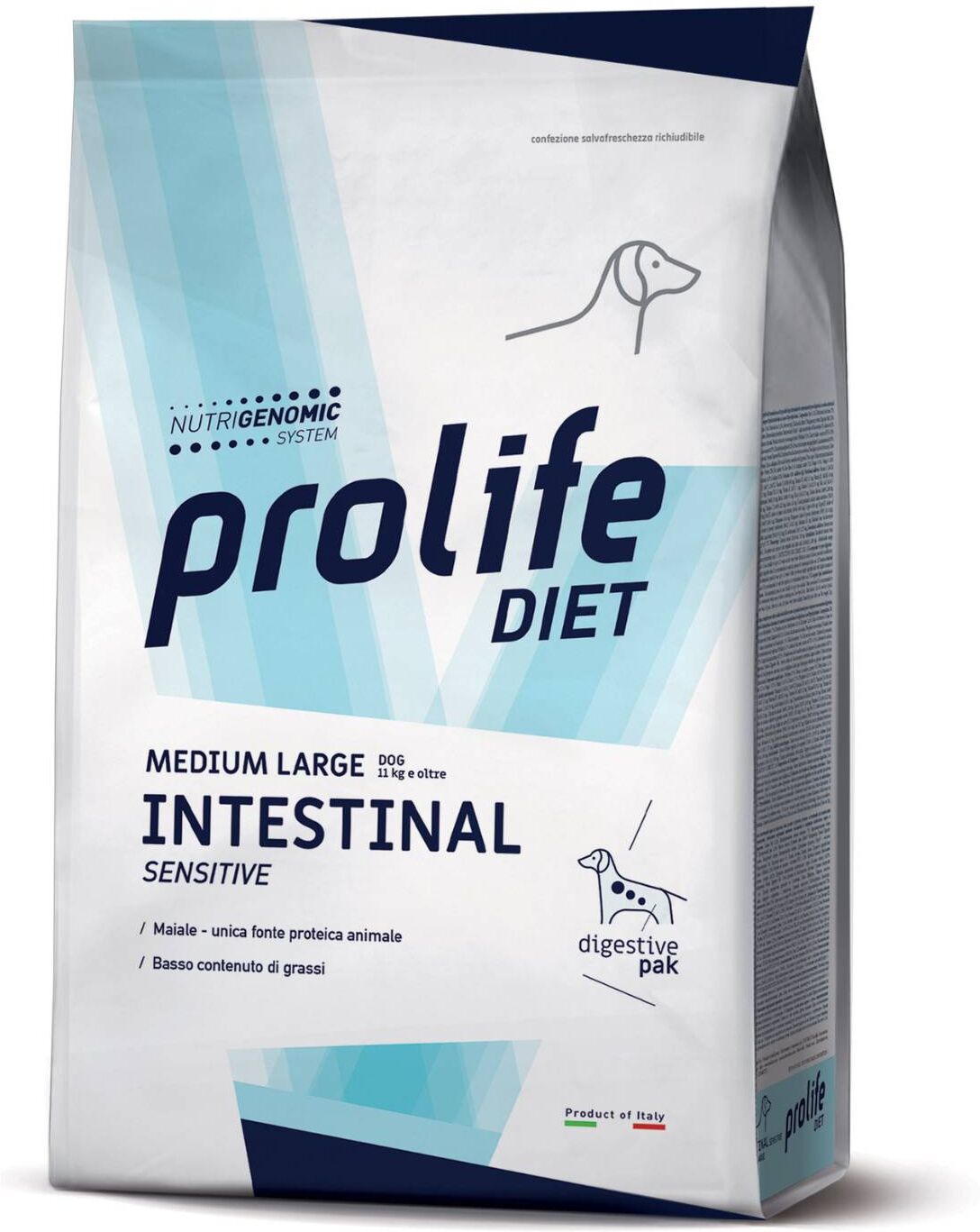 Prolife® Diet Dog Intestinal Sensitive Medium Large per Cani 8Kg