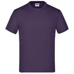Kinder T-Shirt Basic-T "JN019" - XXL - aubergine