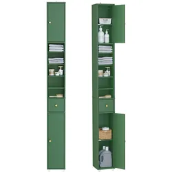 HOCHSCHRANK schmal Grün