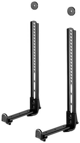 Neomounts AWL29-650BL1 Soundbar-Halterung Wandabstand (max.): 21.5 cm Schwarz 1 St.