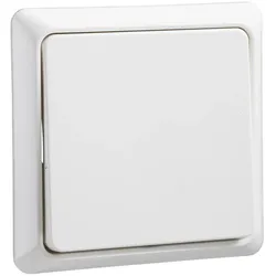 Elso 241604 Universalschalter 10A RENOVIERUNG komplett Steckklemme reinweiß