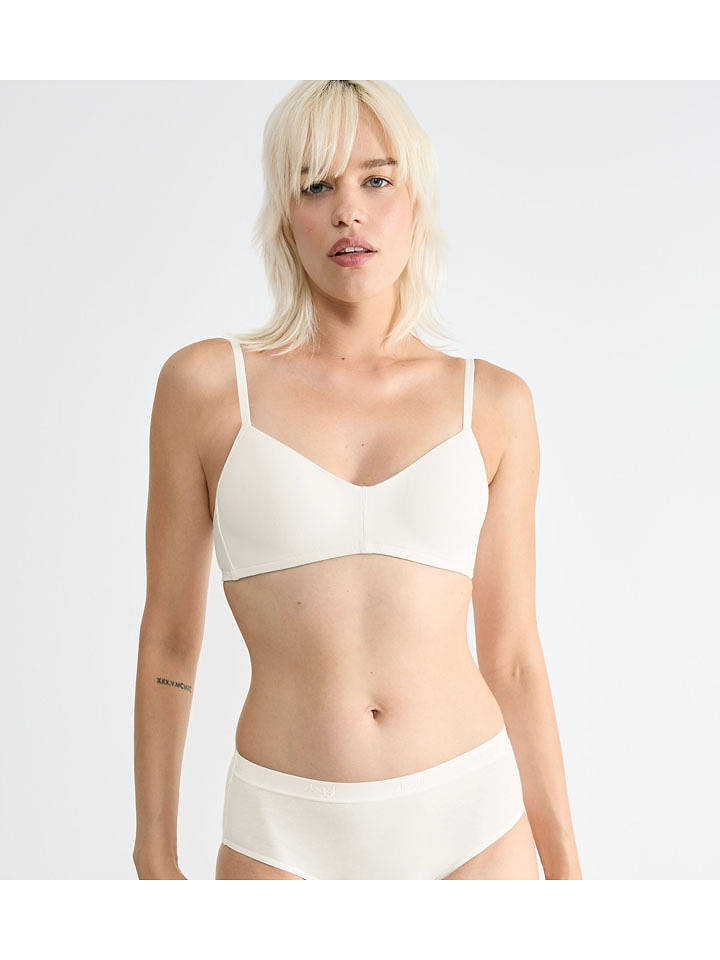 Sloggi Soft-BH ''Go Casual'' in Creme - M_Plus