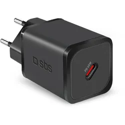 SBS Ladegerät GaN USB-C PD 45W schwarz