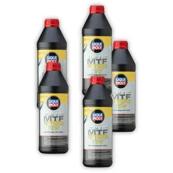 5x Getriebeöl LIQUI MOLY 20842 Top Tec MTF 5100 75W für Schaltgetriebe DSG 1 Liter