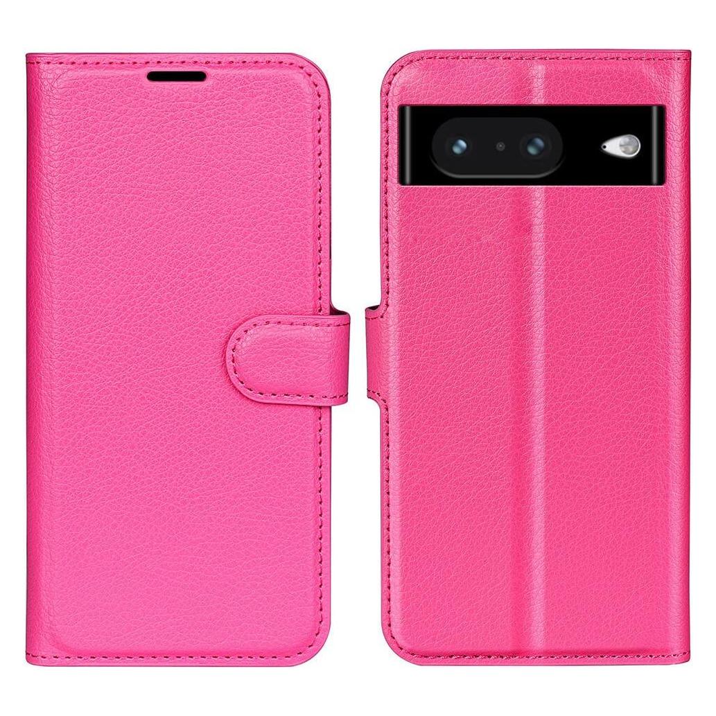 Cover-Discount Google Pixel 8 - Leder Etui Hülle pink (Google Pixel 8) (660143911G)