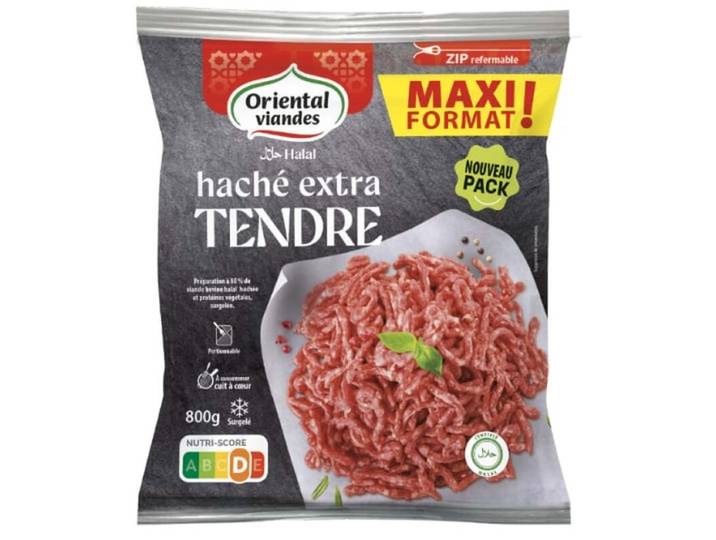 ORIENTAL VIANDES Bœuf haché Halal 800 g