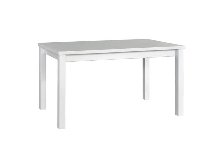 Leaf Design Esstisch Modena 1, 140-180/80 cm, weiss, Weiß, Holz, Echtholz,Buche, Holz Optik, 140x78x80 cm, Esszimmer, Esstische