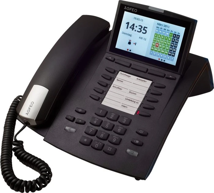 Agfeo ST45 Systemtelefon schwarz