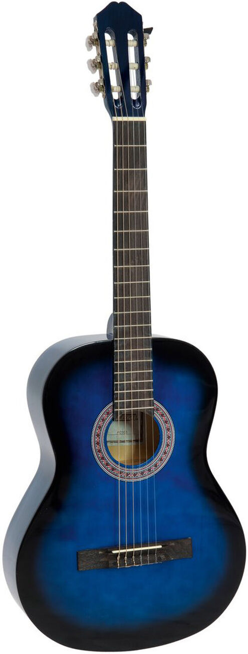 Dimavery Ac-303 Klassikgitarre, Blueburst