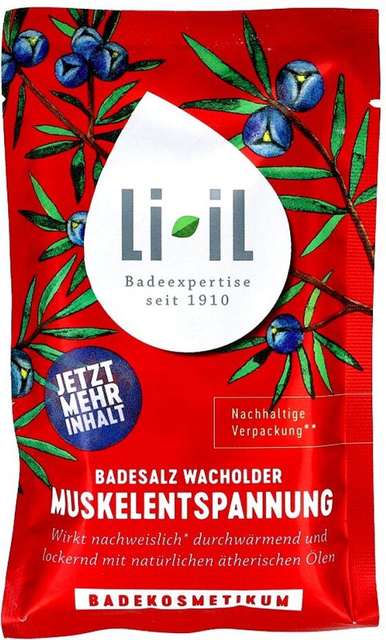 Li-il Badesalz Wacholder Muskelentspannung 80g