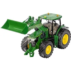 Siku John Deere 7310R mit Frontlader und Bluetooth App Steuerung
