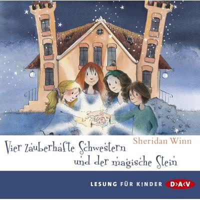 Vier zauberhafte Schwestern und der magische Stein - Sheridan Winn, CD, 9783898139380