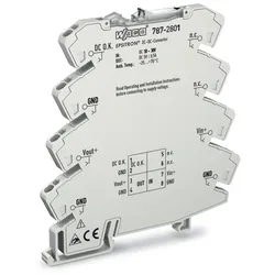 Wago 787-2801 DC-DC-Wandler,Eingangsspannung DC 24 V,Ausgangsspannung DC 5 V 7872801