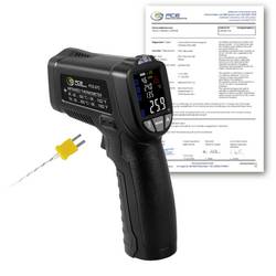 PCE Instruments PCE-675-ICA Infrarot-Thermometer kalibriert (ISO) Optik 12:1 -50 - 850 °C Berührungslose IR-Messung, Kontaktmessung, mit Tauch-/ Einstechfühler