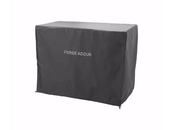 Forge Adour Abdeckhaube zu zu Rollwagen TRA G, TRA B, TRA G – Grillabdeckung/Grill Abdeckhaube – schwarz