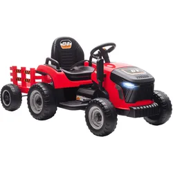 ELEKTRISCHER-TRAKTOR Kunststoff Metall Rot