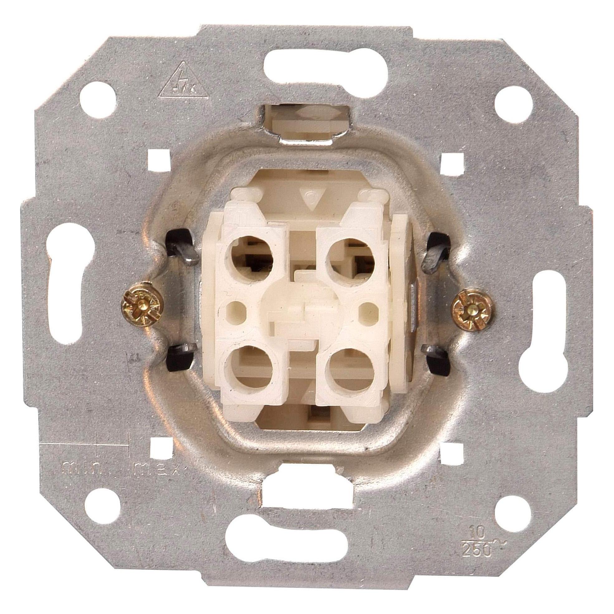 Kopp Unterputz Doppeltaster 2 x Schliesser-Sockel (503800002)