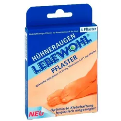 LEBEWOHL Hühneraugen Pflaster normal 4 St