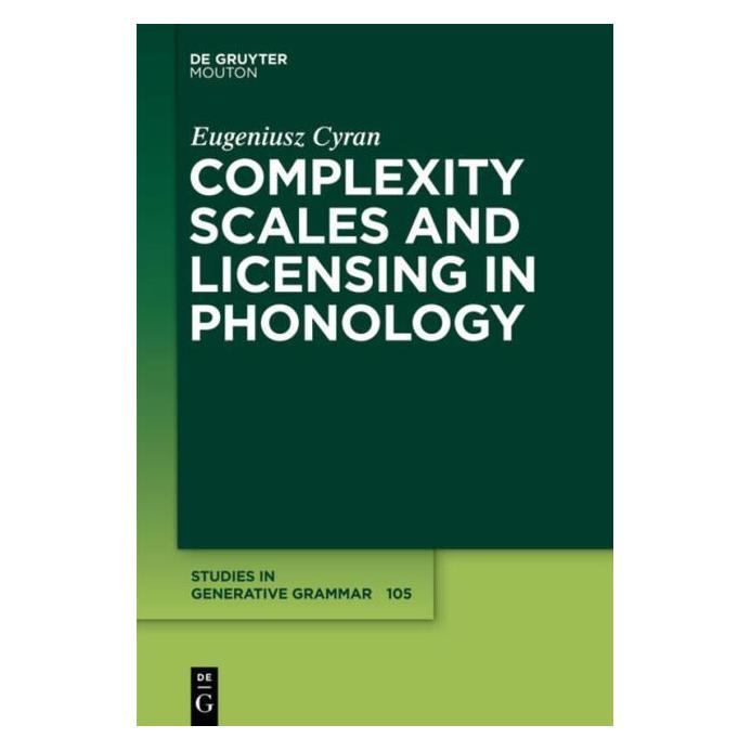 De Gruyter Cyran,E.:Complexity Scales and Licensin (Englisch, Hardcover, Eugeniusz Cyran) (67762664)
