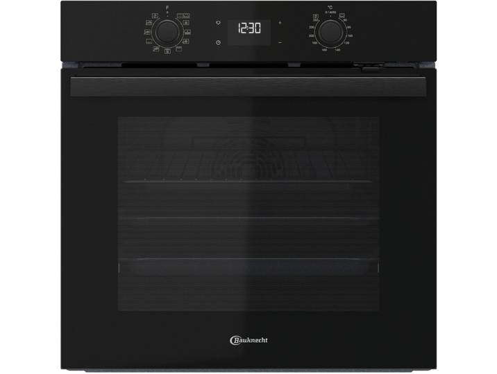 BAUKNECHT Backofen BBA285HU1K, mit 1-fach-Teleskopauszug, Hydrolyse, Hydrolyse löst Verschmutzungen im Backofen mit Dampf