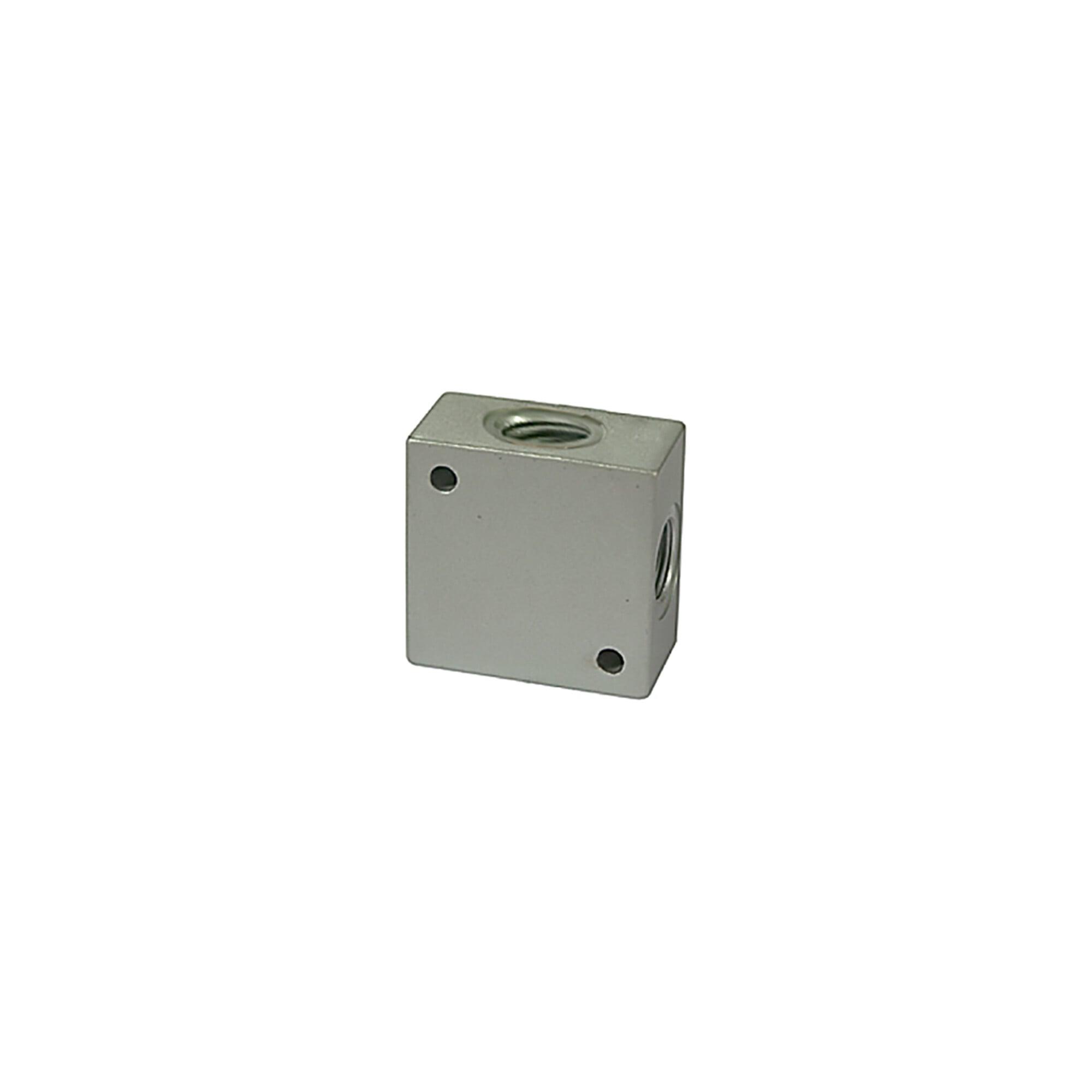 Riegler Kreuz-Verteiler, G 1/2 Aluminium, SW 30 (16.0974)