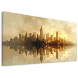 LEINWANDBILD Städte & Architektur 80x40cm