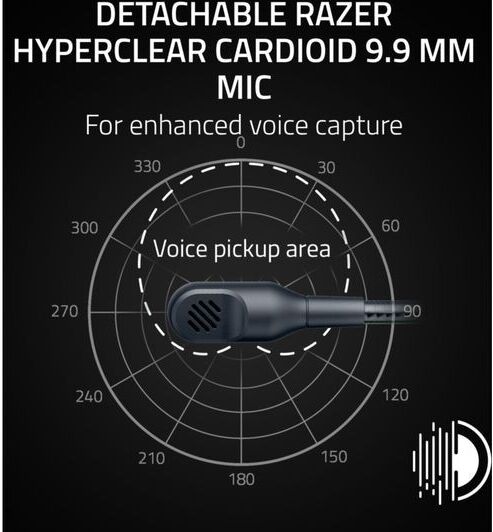 Razer BlackShark V3 X HyperSpeed Wireless Gaming Headset, Black - Xbox Edition
