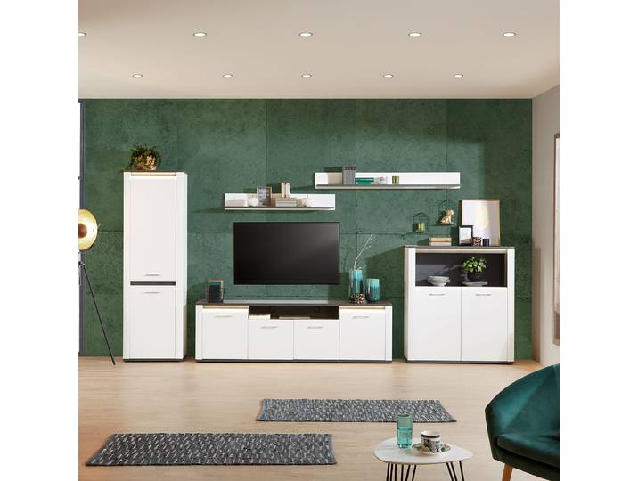 Wandboard Spanplatte, foliert Weiß 120cm