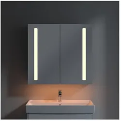Villeroy&Boch My View 14 Spiegelschrank A4218000 80 x 75 x 17,3 cm, LED-Beleuchtung, 2 Türen