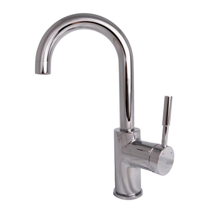 Grohe Essence Waschtischarmatur L-Size 23799001 chrom, mit Push-open Ablaufgarnitur