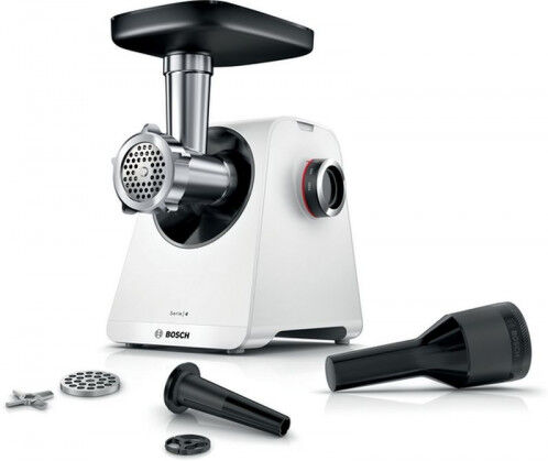 Bosch Série 4 Hachoir a viande MultiPower Series 4 1900 W Blanc, blanc MFWS420W