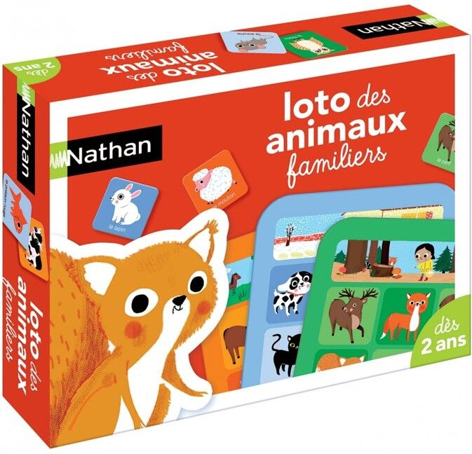 Loto des Animaux Familiers - Nathan