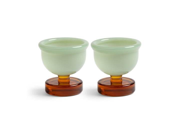 &Klevering - Eierdopjes Cantine - Amber - Set Van 2