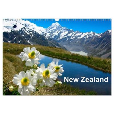 New Zealand (Wall Calendar 2027 DIN A3 landscape), CALVENDO 12 Month Wall Calendar