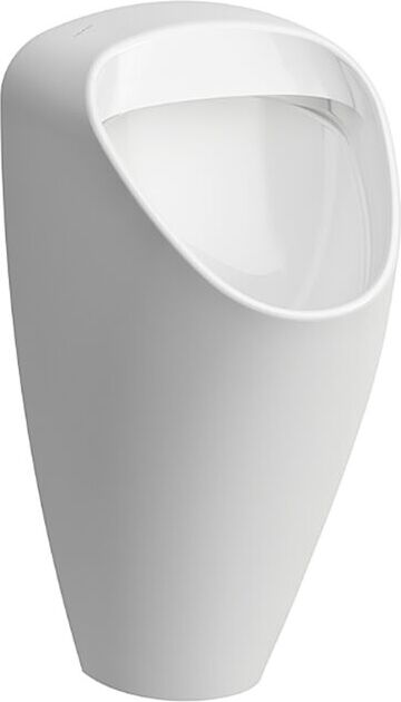 Laufen Absaug-Urinal H841061A000001 spülrandlos, Zulauf innen, vandalensicher, ohne elektronische Steuerung, weiß LCC Active