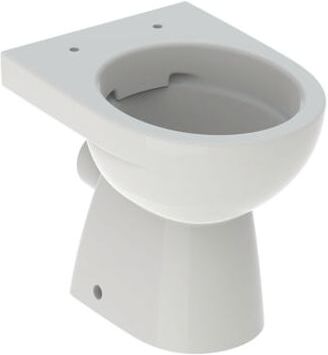 Geberit Renova Stand-Tiefspül-WC 500480002 Abgang horizontal, teilgeschlossene Form, Rimfree, pergamon