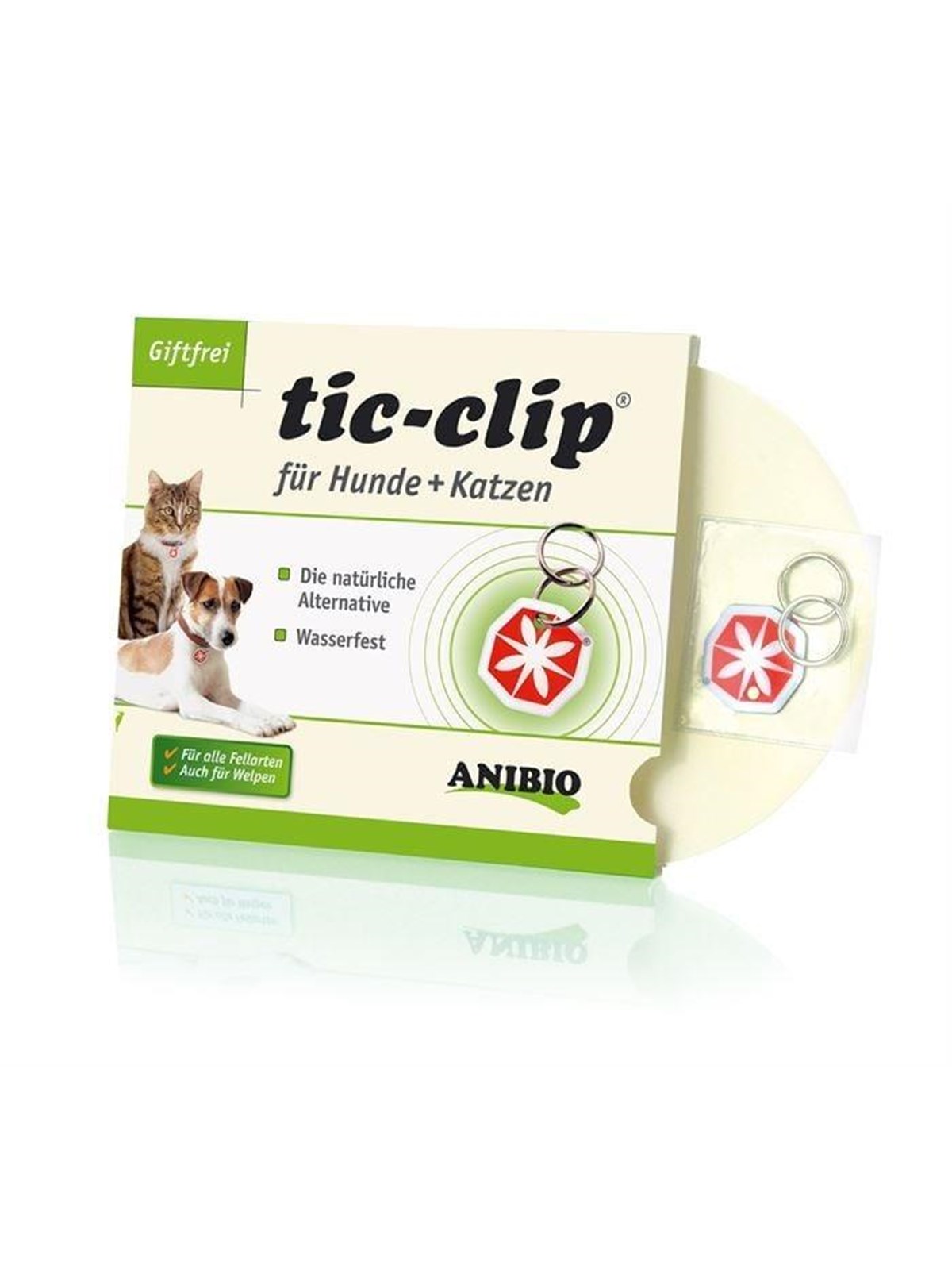 Anibio anibio Tic Clip für Hunde und Katzen